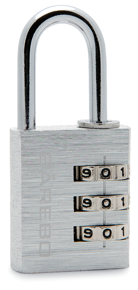 HÄNGLÅS KOMBI 30MM SILVER