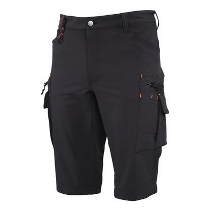 Shorts fullstrech svart C44 herr Worksafe