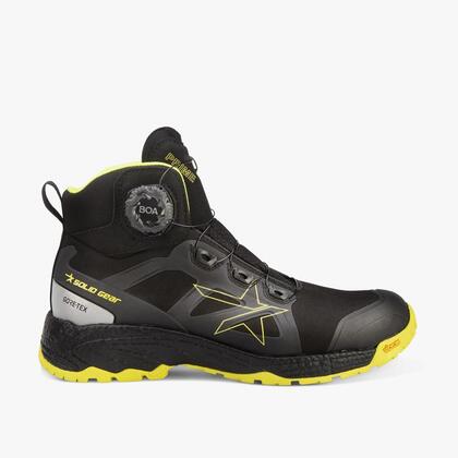 Skyddskänga Prime GTX Mid Svar t/Gul S3 Stl: 43