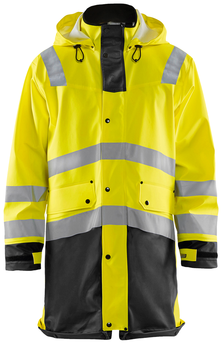 REGNJACKA 43262005 GUL/SVA 3XL