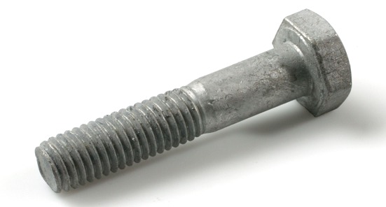 Skruv 6-kant M6S fzv M8x60mm delgäng. 25p ANS