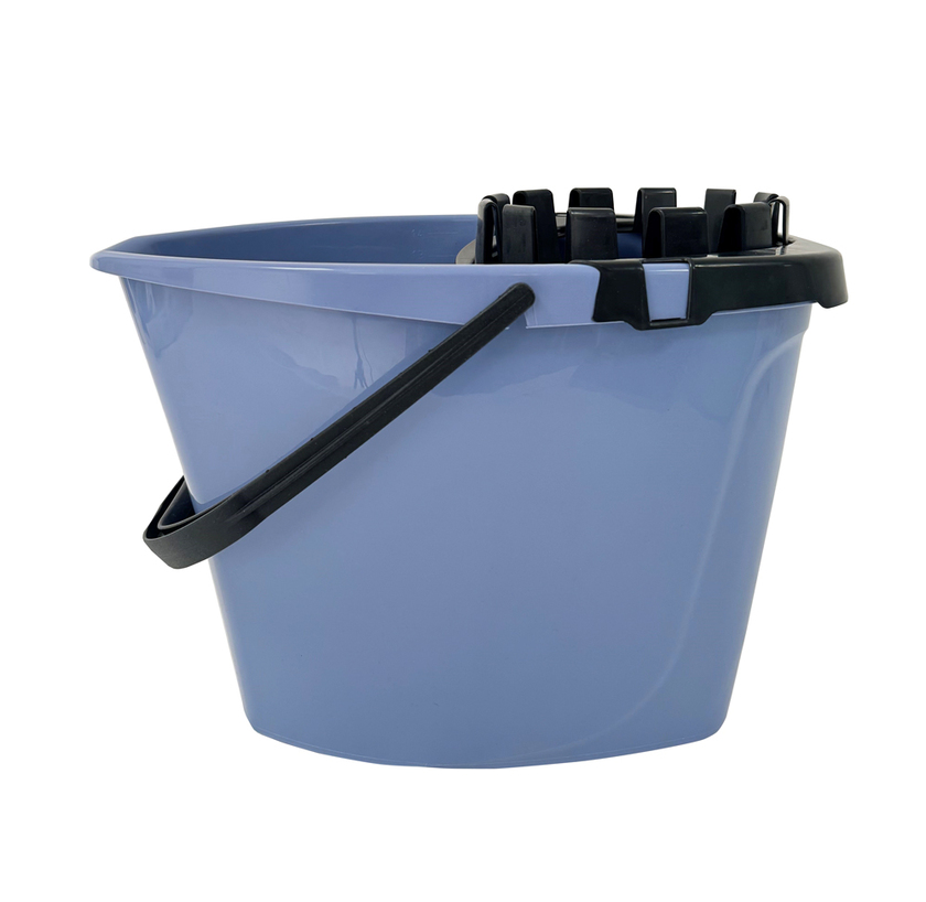 MINIMOPPHINK MED PRESS MAX BLÅ 14L