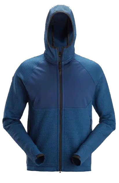 Hoodie helzip FW Deep Blue STL : XS