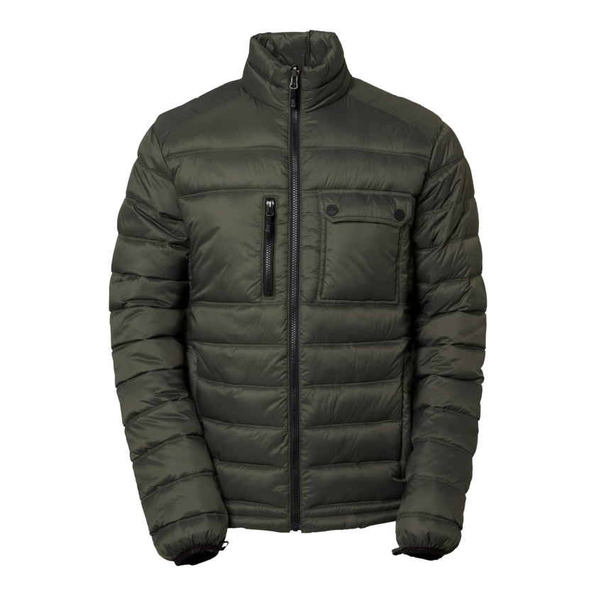 Jkt Alve pad recy olive L