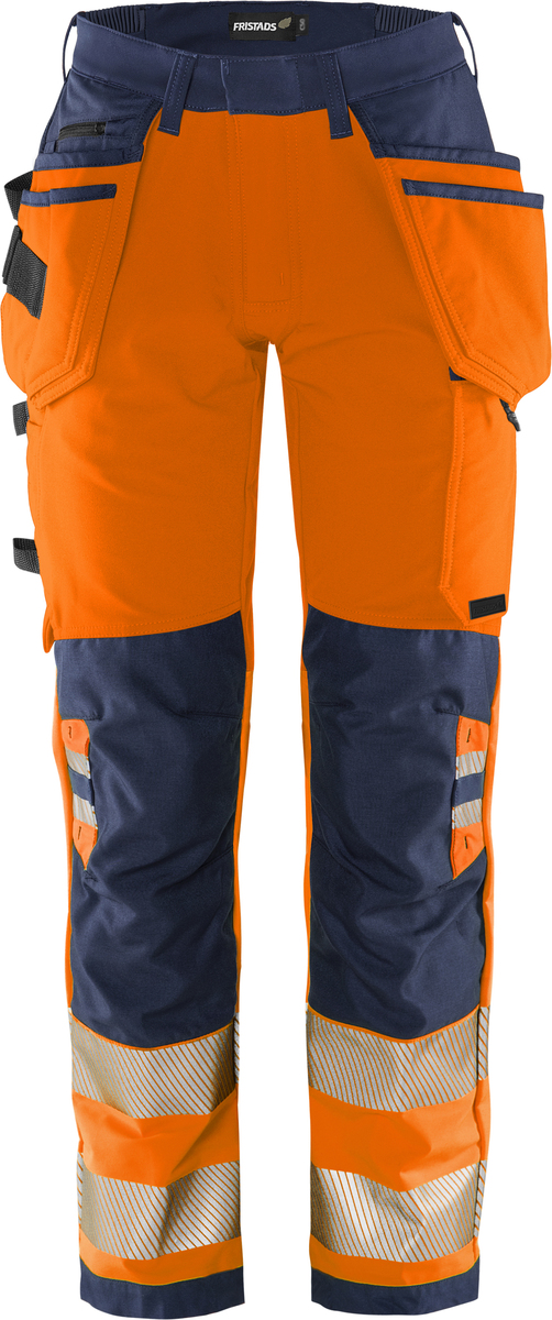 BYXA 2664 GSTP VARSEL DAM VARSELORANGE/MARINBLÅ STL 36