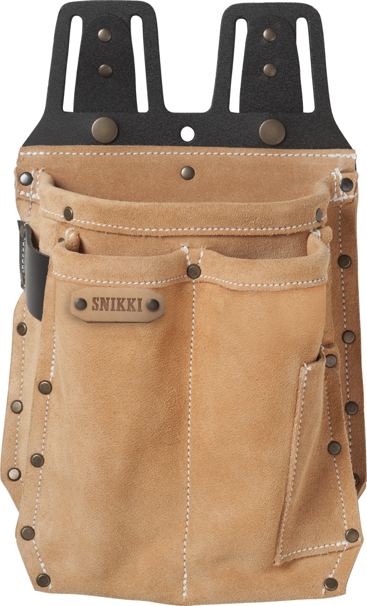 VERKTYGSFICKA 9340 LTHR BRUN STL ONESIZE