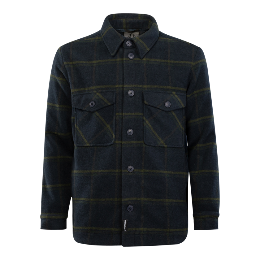 Tabei Overshirt Navy/green,M