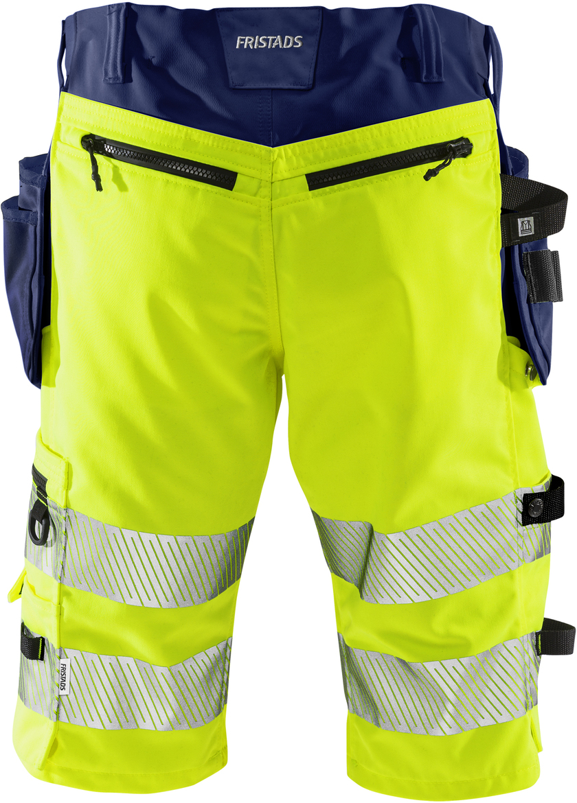 SHORTS VARSEL KL 2 2509 PLU VARSELGUL/MARINBLÅ STL C52