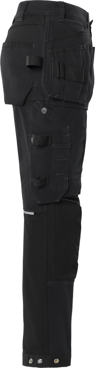 HANTVERKARBYXA 2533 GCYD DAM SVART STL 40