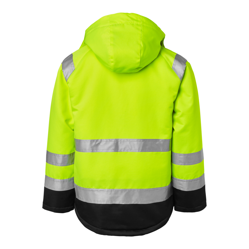 Vinterjacka Varsel gul/svart X L