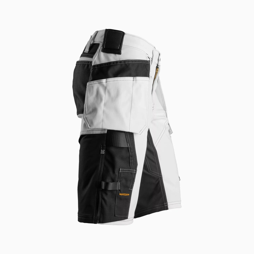 Shorts stretch Dam HF Vit/Svar t Stl: 032