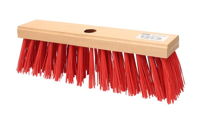 PIASSAVA KVAST 30 CM RÖD