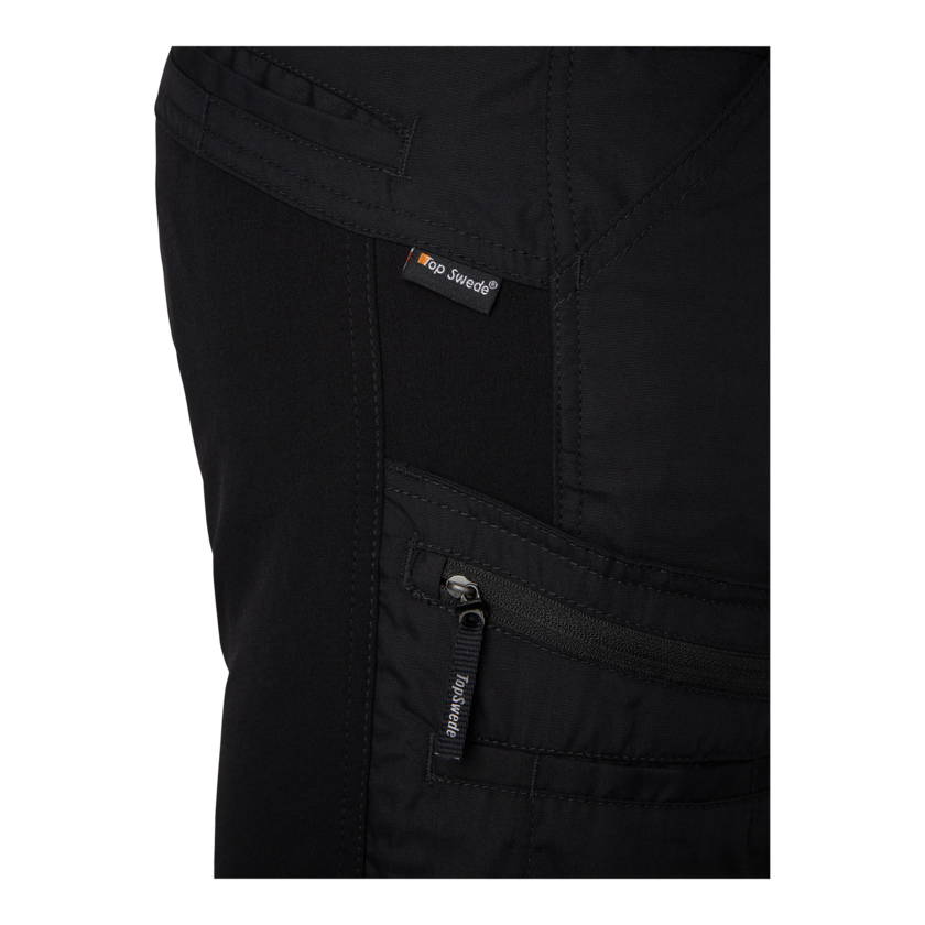 Byxa stretch 219 svart D120