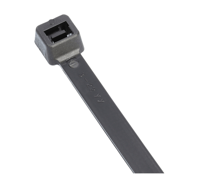 BUNTBAND 390X7,6MM SVART 25P