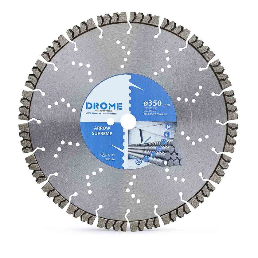 Diamantklinga Arrow 125x22,23  Universal