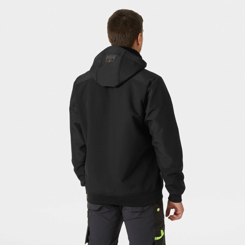 VINTERJACKA 74291 OXFORD SOFTSHELL SVART M