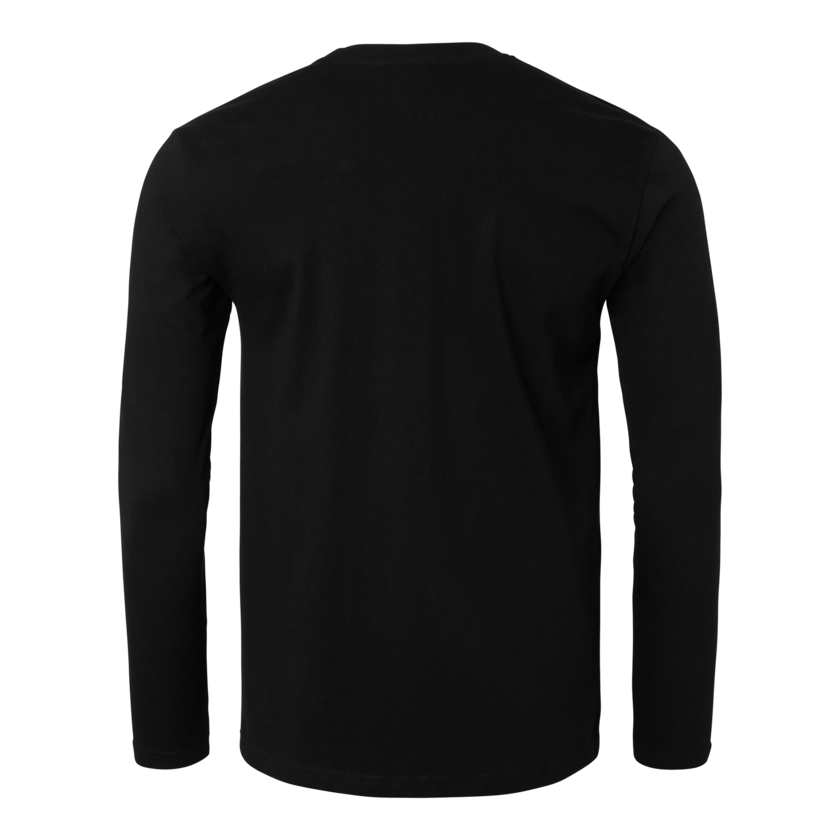 T-hirt l.ä svart 4XL